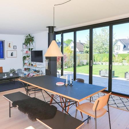 Modern Architecture Atrium House Villa Kopenhagen Bagian luar foto