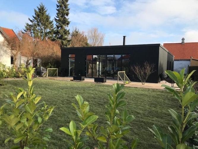 Modern Architecture Atrium House Villa Kopenhagen Bagian luar foto
