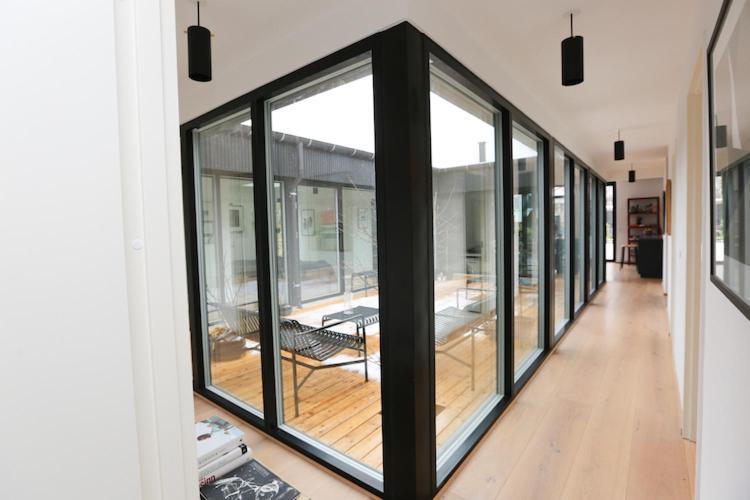 Modern Architecture Atrium House Villa Kopenhagen Bagian luar foto